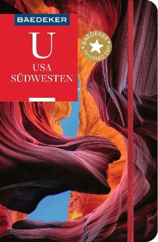 Buchcover und Innenansicht für das Buch: Baedeker Reiseführer USA Südwesten