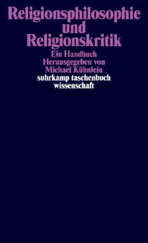 Buchcover und Innenansicht für das Buch: Religionsphilosophie und Religionskritik