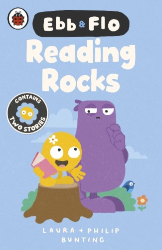 Buchcover und Innenansicht für das Buch: Ebb and Flo: Reading Rocks! and A Big Boo-Boo