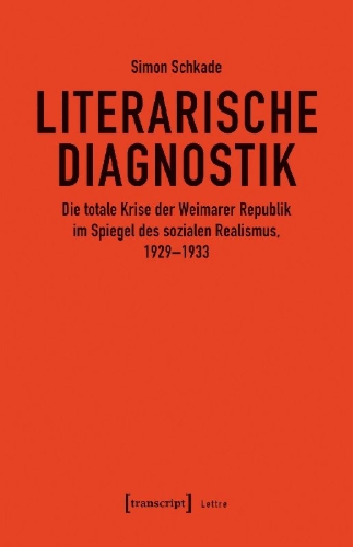Buchcover und Innenansicht für das Buch: Literarische Diagnostik