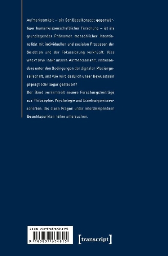 Buchcover und Innenansicht für das Buch: Aufmerksamkeit