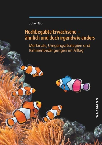 Buchcover und Innenansicht für das Buch: Hochbegabte Erwachsene - ähnlich und doch irgendwie anders