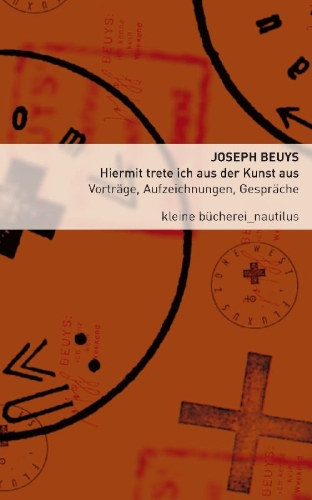 Buchcover und Innenansicht für das Buch: Hiermit trete ich aus der Kunst aus