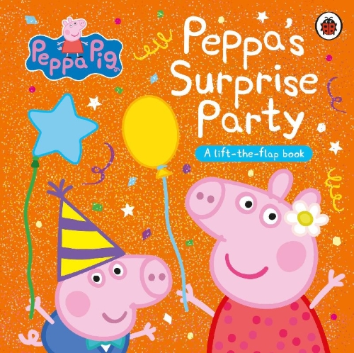 Buchcover und Innenansicht für das Buch: Peppa Pig: Peppa's Surprise Party