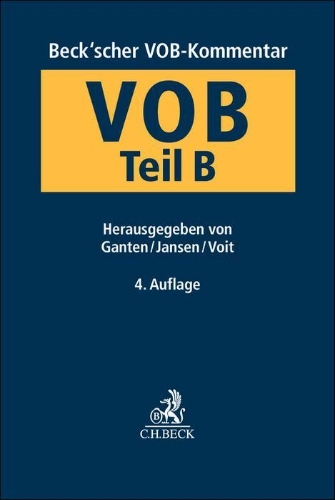 Buchcover und Innenansicht für das Buch: Beck'scher VOB-Kommentar  VOB Teil B
