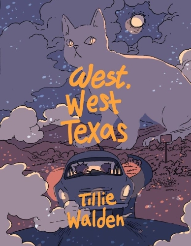 Buchcover und Innenansicht für das Buch: West, West Texas
