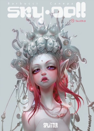 Buchcover und Innenansicht für das Buch: Skydoll