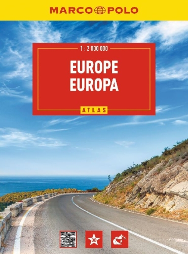 Buchcover und Innenansicht für das Buch: MARCO POLO Reiseatlas Europa 1:2 Mio.