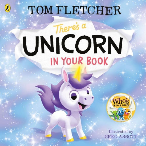Buchcover und Innenansicht für das Buch: There's a Unicorn in Your Book
