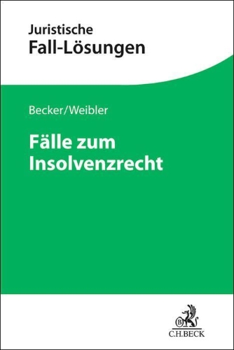 Buchcover und Innenansicht für das Buch: Fälle zum Insolvenzrecht