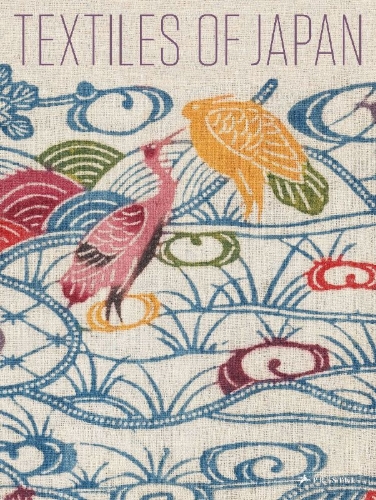 Buchcover und Innenansicht für das Buch: Textiles of Japan