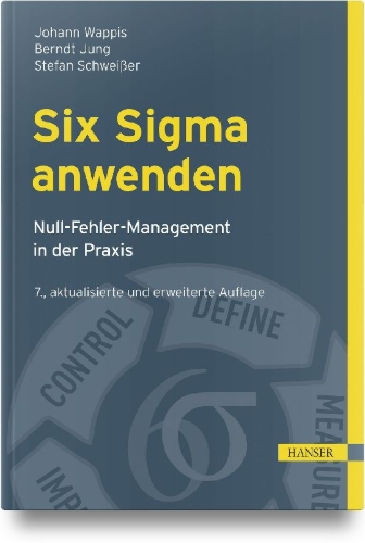 Buchcover und Innenansicht für das Buch: Six Sigma anwenden