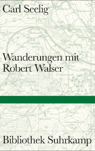 Buchcover und Innenansicht für das Buch: Wanderungen mit Robert Walser