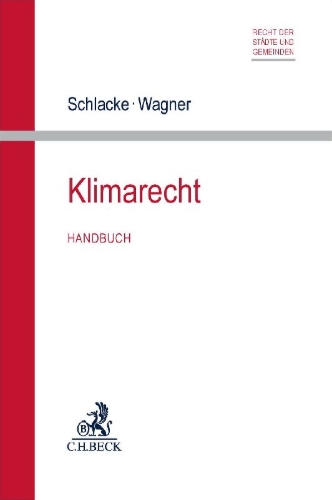 Buchcover und Innenansicht für das Buch: Klimarecht