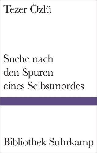 Buchcover und Innenansicht für das Buch: Suche nach den Spuren eines Selbstmordes