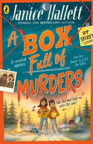 Buchcover und Innenansicht für das Buch: A Box Full of Murders