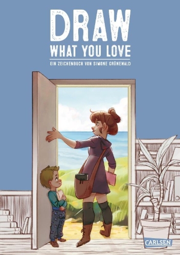 Buchcover und Innenansicht für das Buch: Draw what you love