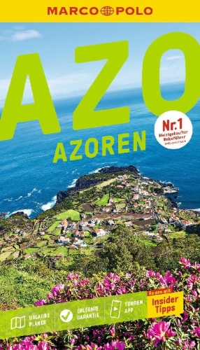 Buchcover und Innenansicht für das Buch: MARCO POLO Reiseführer Azoren