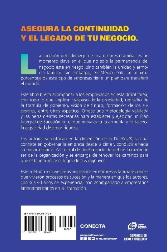 Buchcover und Innenansicht für das Buch: Sucesión / Succession