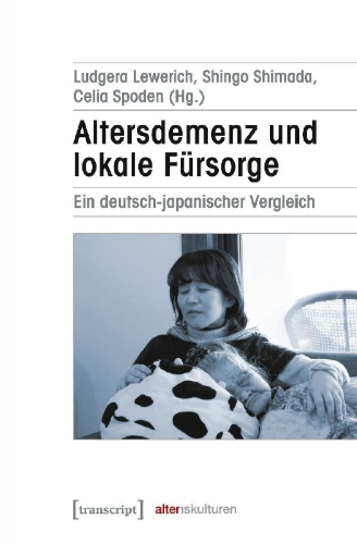 Buchcover und Innenansicht für das Buch: Altersdemenz und lokale Fürsorge
