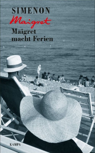 Buchcover und Innenansicht für das Buch: Les vacances de Maigret