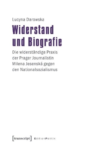 Buchcover und Innenansicht für das Buch: Widerstand und Biografie