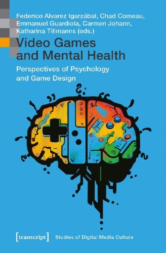 Buchcover und Innenansicht für das Buch: Video Games and Mental Health
