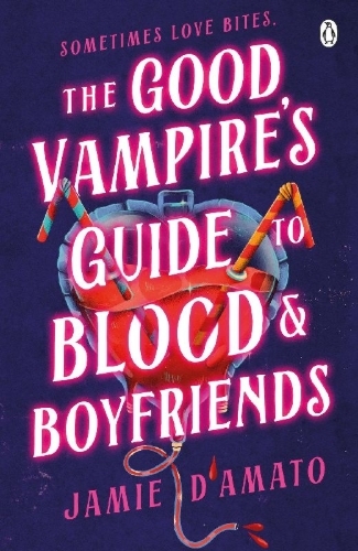 Buchcover und Innenansicht für das Buch: The Good Vampire's Guide To Blood And Boyfriends