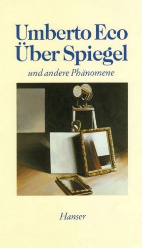 Buchcover und Innenansicht für das Buch: Sugli specchi