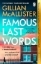 Buchcover und Innenansicht für das Buch: Famous Last Words