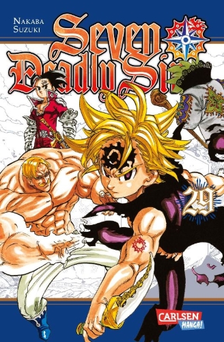 Buchcover und Innenansicht für das Buch: Nanatsu no Taizai