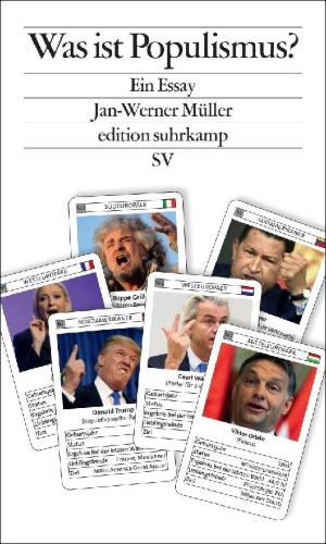 Buchcover und Innenansicht für das Buch: Was ist Populismus?