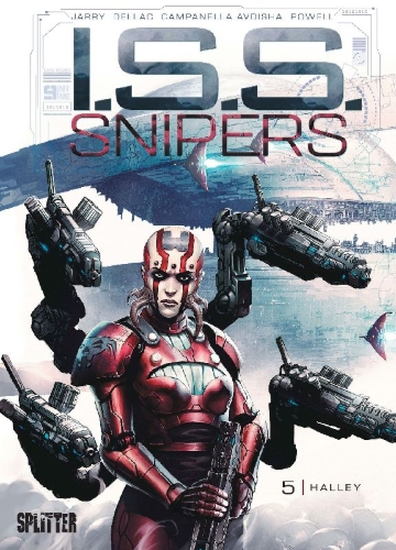 Buchcover und Innenansicht für das Buch: I.S.S. Snipers 5