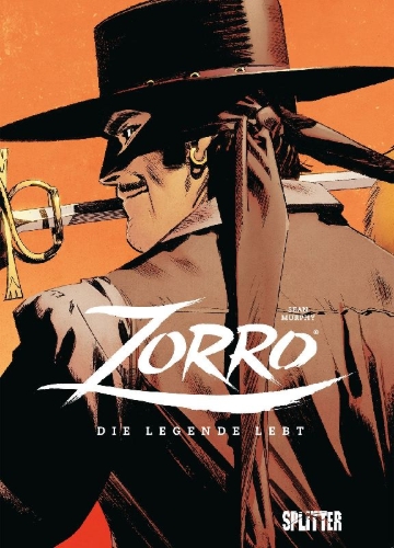 Buchcover und Innenansicht für das Buch: Zorro: Man of the Dead