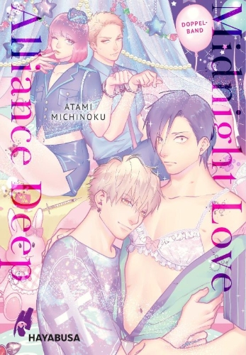 Buchcover und Innenansicht für das Buch: Mayonaka Love Alliance
