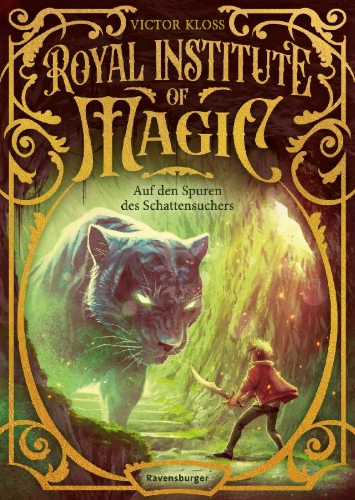 Buchcover und Innenansicht für das Buch: Royal Institute of Magic 2: The Shadowseeker