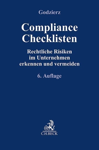 Buchcover und Innenansicht für das Buch: Compliance Checklisten