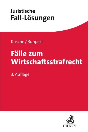 Buchcover und Innenansicht für das Buch: Fälle zum Wirtschaftsstrafrecht