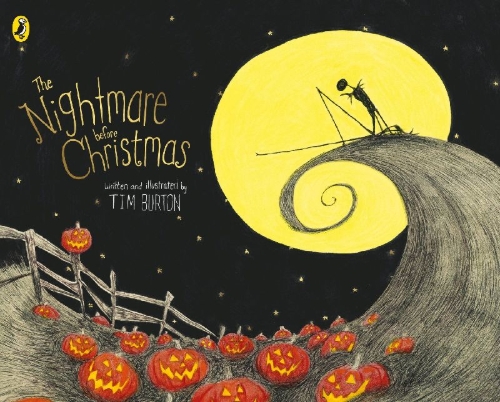 Buchcover und Innenansicht für das Buch: The Nightmare Before Christmas