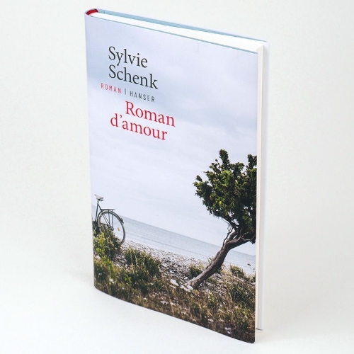 Buchcover und Innenansicht für das Buch: Roman d'amour
