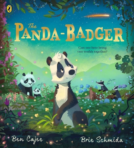 Buchcover und Innenansicht für das Buch: The Panda-Badger