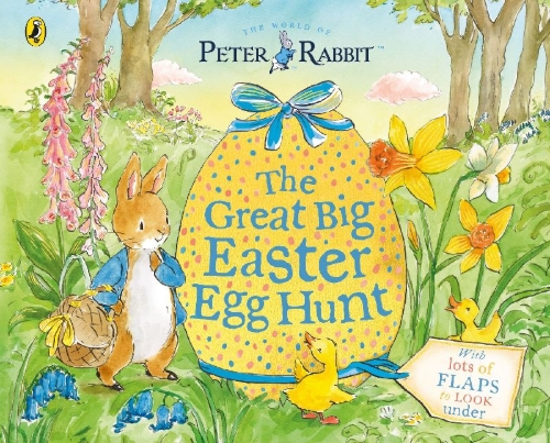 Buchcover und Innenansicht für das Buch: Peter Rabbit Great Big Easter Egg Hunt
