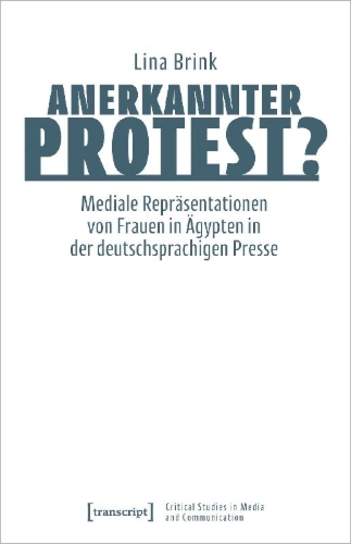 Buchcover und Innenansicht für das Buch: Anerkannter Protest?