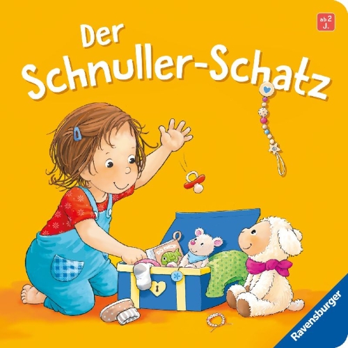 Buchcover und Innenansicht für das Buch: Der Schnuller-Schatz