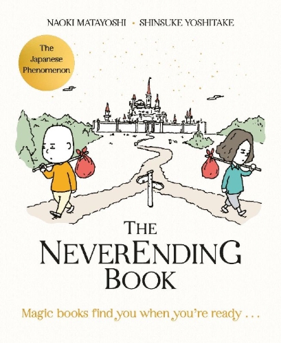 Buchcover und Innenansicht für das Buch: The Neverending Book