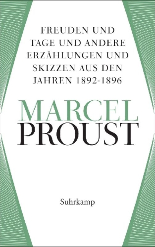 Buchcover und Innenansicht für das Buch: Les Plaisirs et les Jours