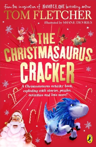 Buchcover und Innenansicht für das Buch: The Christmasaurus Cracker