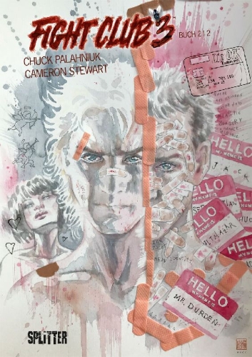 Buchcover und Innenansicht für das Buch: Fight Club III. Band 2