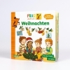 Buchcover und Innenansicht für das Buch: Frag doch mal ... die Maus: Weihnachten