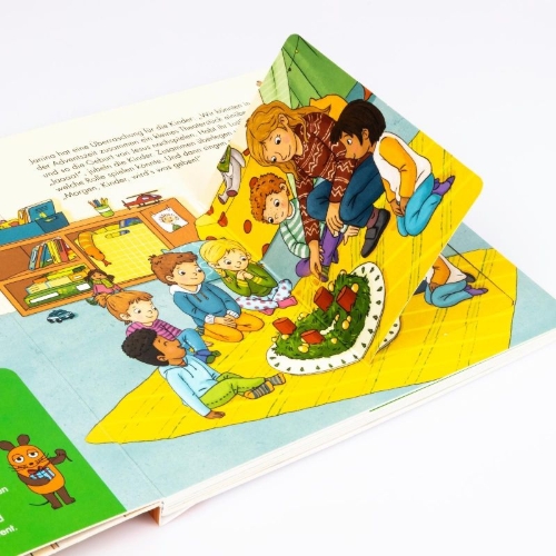 Buchcover und Innenansicht für das Buch: Frag doch mal ... die Maus: Weihnachten